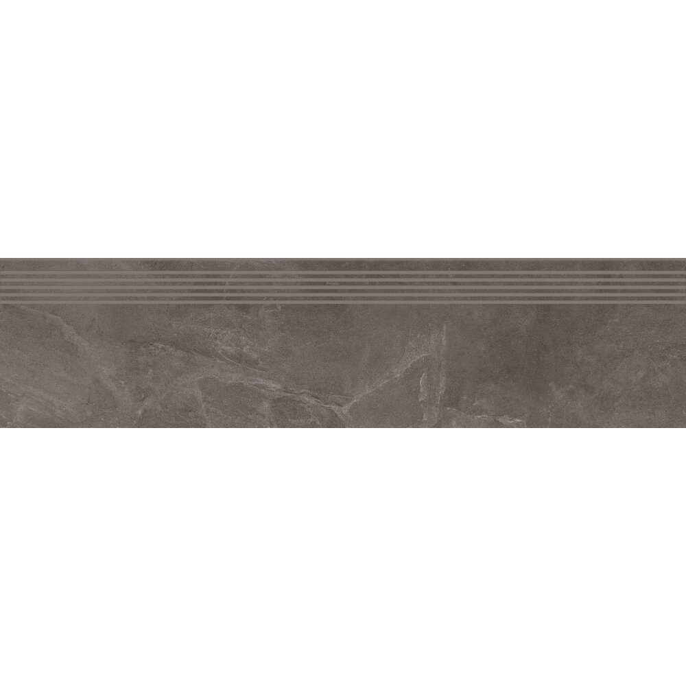 Gres Szkliwiony Stopnica MARENGO Graphite Structure Mat 29 8x119 8 Gat