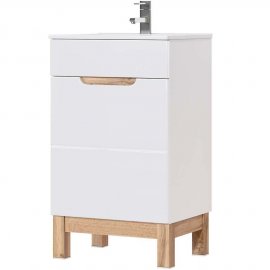 COMAD Szafka podumywalkowa z drzwiami BALI WHITE 50 cm 824 -50 CM FSC