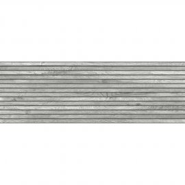 Płytka ścienna BAND WOOD grey mat 39,8x119,8 gat. II