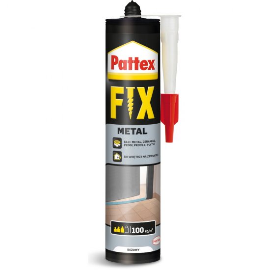 Klej uniwersalny PATTEX Fix Metal 392 g