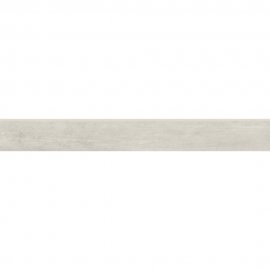 Gres szkliwiony cokół GRAVA white mat 7,2x59,8 gat. I