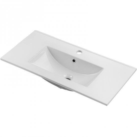 COMAD Umywalka meblowa DANCE jednokomorowa 80 biała CFP - 8009 DANCE 80 DP