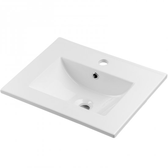 COMAD Umywalka meblowa DANCE jednokomorowa 50 biała UM-2050RB DANCE 50 DP