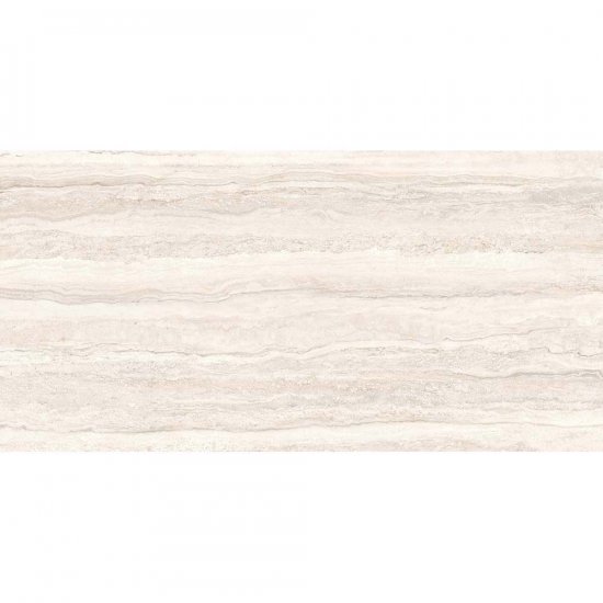 Gres szkliwiony TRAVERTIN SOUL cream mat 59,8x119,8 gat. I Cersanit