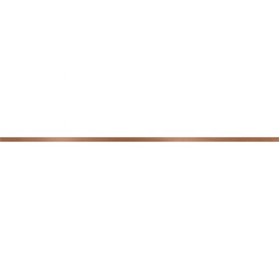 Płytka ścienna listwa UNIVERSAL METAL BORDERS copper glossy 1x60 gat. I