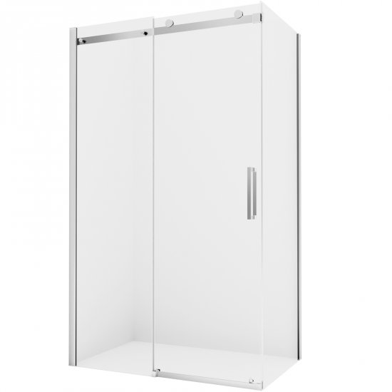Kabina prysznicowa prostokątna ARIA przesuwna 120x80x200 chrom TER-0104