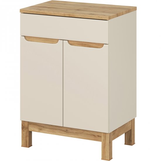 COMAD Szafka podumywalkowa BALI CASHMERE z blatem WOTAN 60 cm