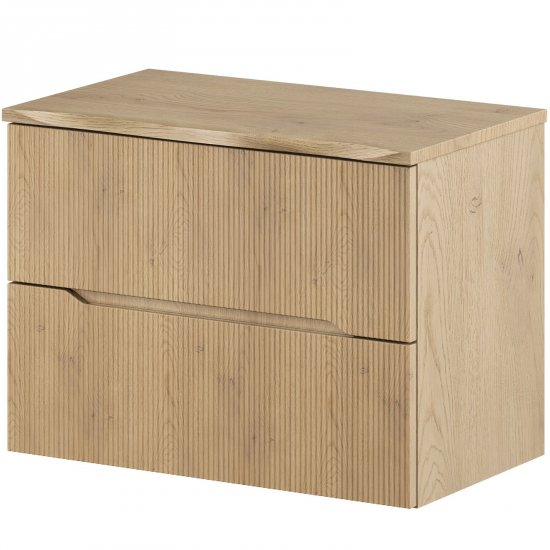 COMAD Szafka podumywalkowa NORDIC CREMONA z blatem NATURE CREMONA 80 cm