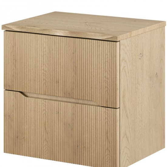 COMAD Szafka podumywalkowa NORDIC CREMONA z blatem NATURE CREMONA 60 cm
