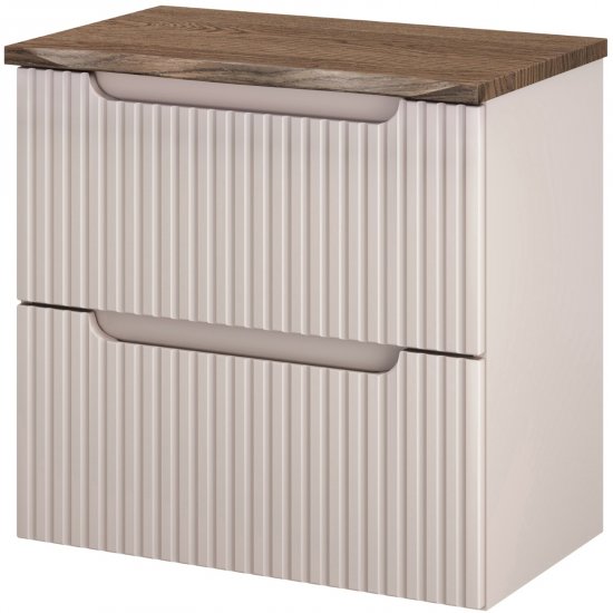 COMAD Szafka podumywalkowa NOVA CASHMERE z blatem NATURE CASELLA 60 cm