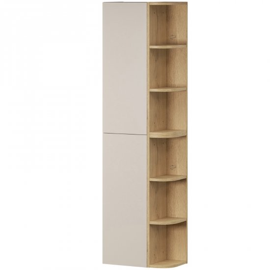 COMAD Zestaw mebli DALIA CASHMERE 2 półsłupki 30 cm, 2 regały CREMONA 20 cm