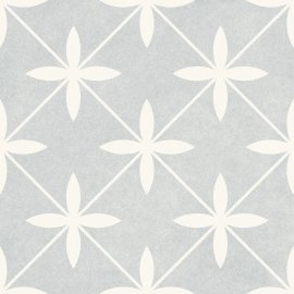 Płytka podłogowa hiszpańska Superceramica HIDRAULICOS MIJAS celeste mat 45x45 gat. I