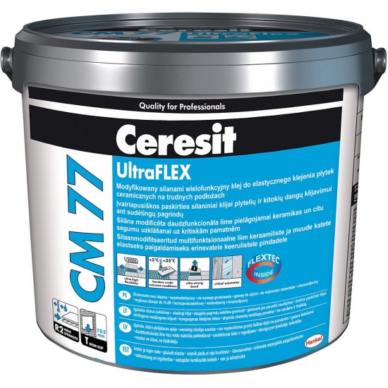 Zaprawa klejowa elastyczna do płytek CERESIT CM 77 wielofunkcyjna 8 kg