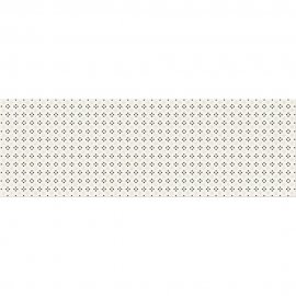 Płytka ścienna BLACK&WHITE pattern A white satin 20x60 gat. I