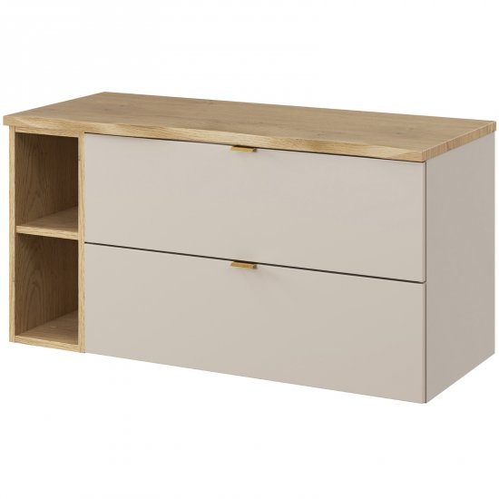 COMAD Zestaw mebli DALIA CASHMERE szafka 80 cm, blat CREMONA 100 cm, szafka 20 cm