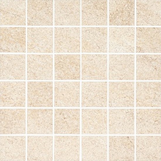 Gres szkliwiony mozaika KAROO cream mat 29,7x29,7 #213 gat. I