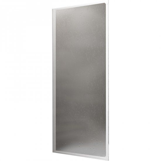 KFA Parawan nawannowy STANDARD 64x129 cm 1-elementowy biały szkło szronione  170-04200P