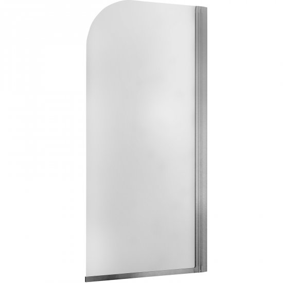 KFA Parawan nawannowy MODERN 68x140 cm 1-elementowy chrom mat szkło transparentne 170-06954P