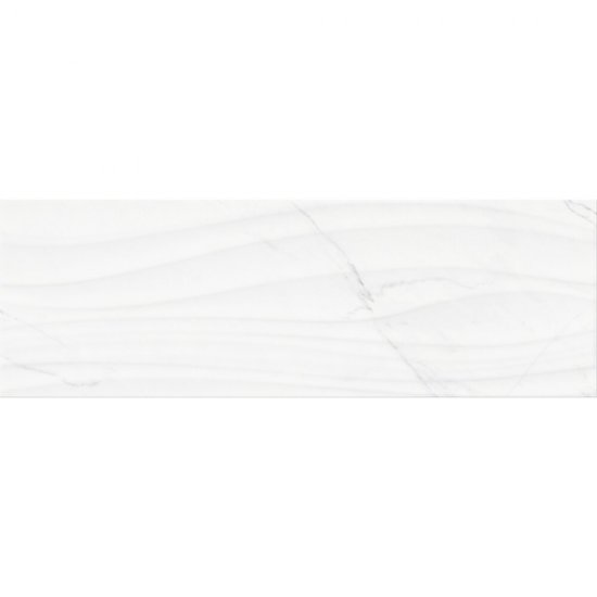 Płytka ścienna MARINEL white structure glossy 20x60 gat. II