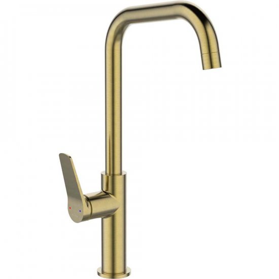 INVENA Bateria kuchenna stojąca ALONIA złoto szczotkowane BZ-70-009-V