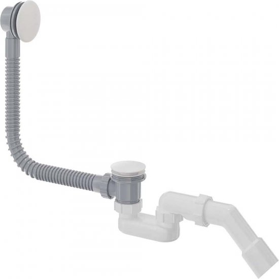 DEANTE Syfon wannowy PRIZMA click-clack bianco NHC_A57B