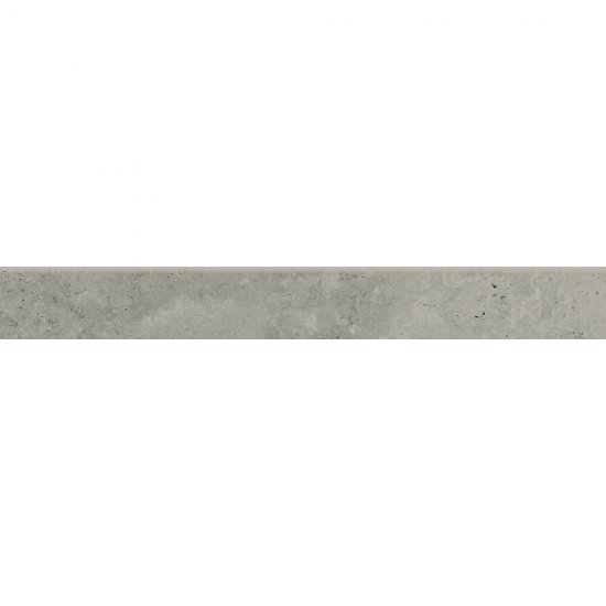 Gres szkliwiony cokół CANDY light grey mat #605 7,2x59,8 gat. I