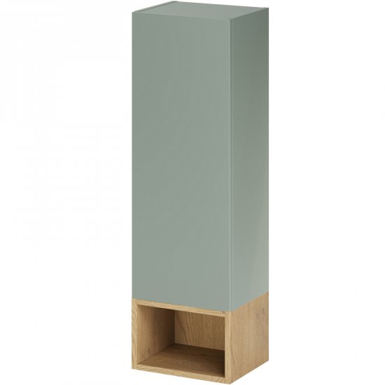 COMAD Szafka łazienkowa wisząca ASTER GREEN 30 cm, regał CREMONA 30 cm