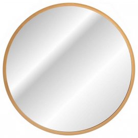 COMAD Lustro w ramie HESTIA LED 80 złoty