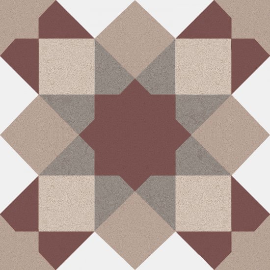 Gres szkliwiony hiszpański El Barco HYDRA GARNET PK mat 20x20 gat. I