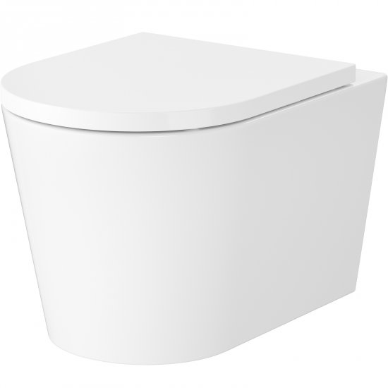 MITO Cersanit Miska podwieszana MESTA PRO OVAL deska duroplastowa S4037-001