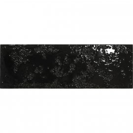 Gres szkliwiony hiszpański Realonda KAMADO BLACK błyszczący 15x45 gat. I