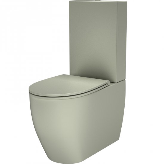 SDR CERAMICHE Kompakt WC BULL VERDE wirowy z deską wolnoopadającą