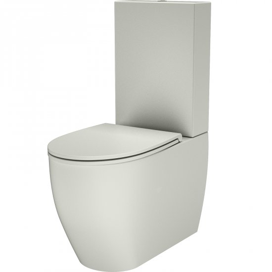 SDR CERAMICHE Kompakt WC BULL GRIGIO wirowy z deską wolnoopadającą