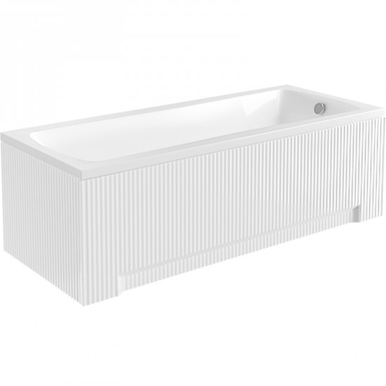 BESCO Wanna prostokątna OPTIMA Premium 170x70 zagłówek Ambition +2 uchwyty Standard #WAO-170-PKP