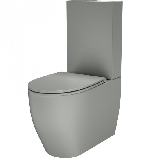 SDR CERAMICHE Kompakt WC BULL GHIACCIO wirowy z deską wolnoopadającą