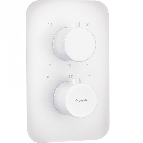 DEANTE Element zewnętrzny do BOXa THERM termostatycznego bianco BXY_AEBT