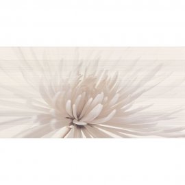 Płytka ścienna inserto AVANGARDE white flower glossy 29,7x60 gat. II