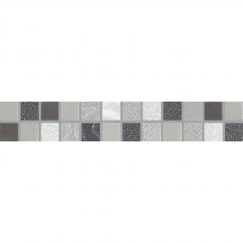 Płytka ścienna mozaika EMPIRE grey 4,9x30 gat. I