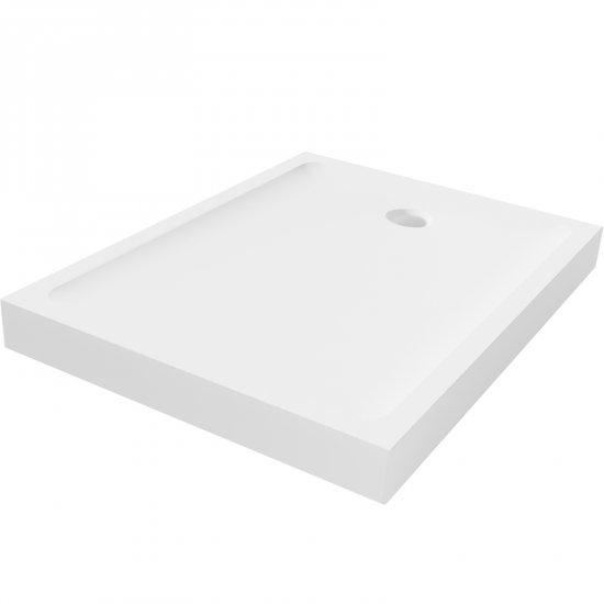 Brodzik prostokątny MARELLE 110x90x11,5 biały TER-0303