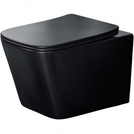 COMAD Miska WC podwieszana czarna E-1060A