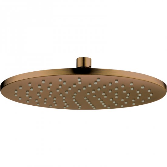 DEANTE Głowica prysznicowa CASCADA okrągła brąz szczotkowany 250 mm NAC_C91K