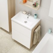 Szafka podumywalkowa SMART pod umywalki COMO / COLOUR / AMAO / ZURO 60 biała