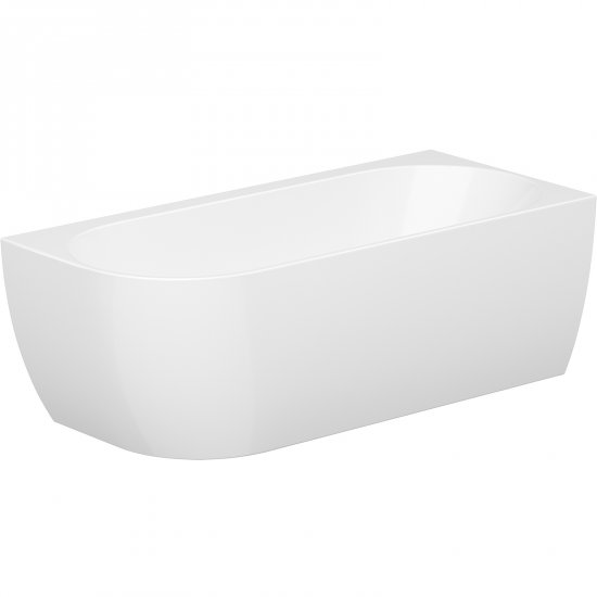 Wanna wolnostojąca GARDA narożna prawa biała 165x75 S1016-003