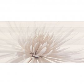 Płytka ścienna inserto AVANGARDE white flower glossy 29,7x60 gat. I