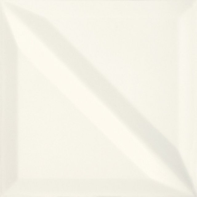 Płytka ścienna MONOBLOCK white half bar glossy 20x20 #014 gat. I