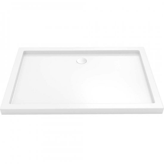 NEW TRENDY Brodzik prostokątny MARELLE 120x90x6 biały TER-0082