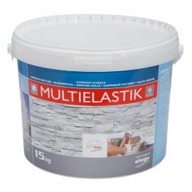 Klej sypki do płytek elewacyjnych i betonowych Multielastik 15 KG STEGU