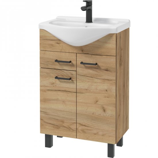 DEFTRANS Szafka podumywalkowa PINO 55 cm dąb złoty  307-D-05502