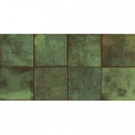 Płytka ścienna CODERIVER WT1092 dark green glossy 29,7x60 gat. II