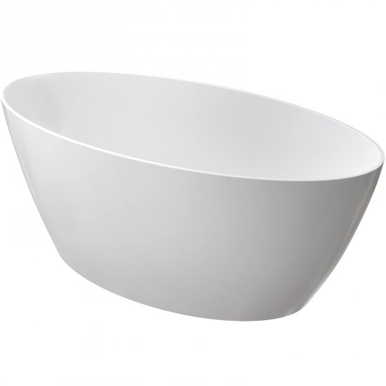 OMNIRES Wanna wolnostojąca SIENA M+ 160x80 biały połysk SIENAWWBP